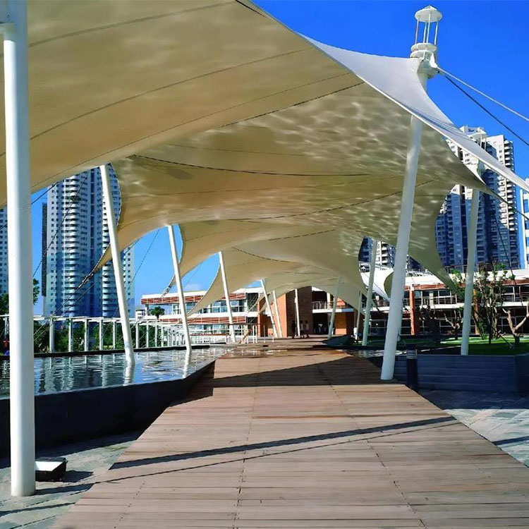 肃宁县膜结构景观棚