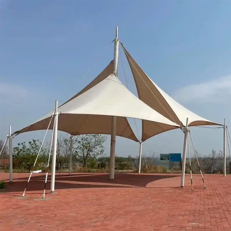 肃宁县膜结构景观棚