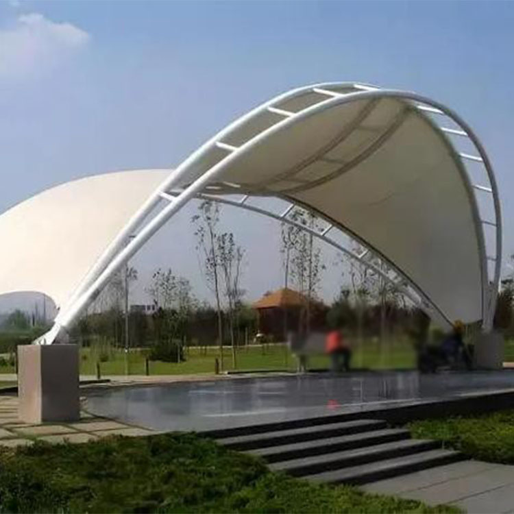 肃宁县膜结构景观棚