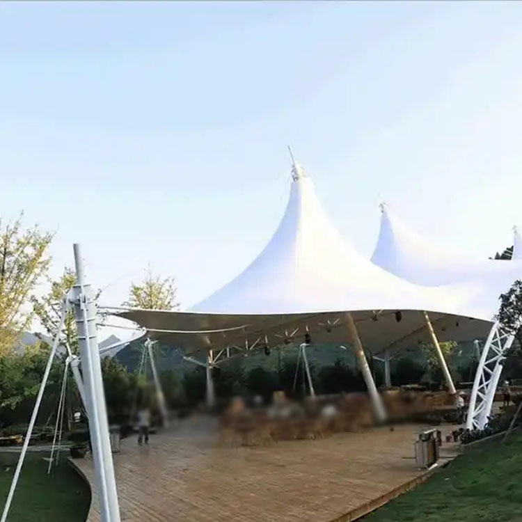 肃宁县膜结构景观棚