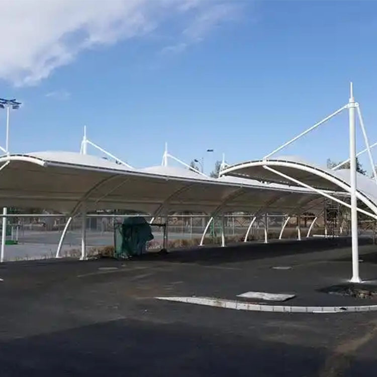 肃宁县膜结构电动车棚