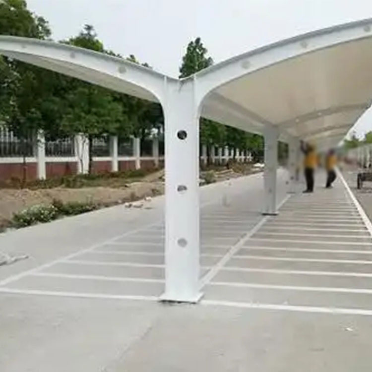 肃宁县膜结构电动车棚